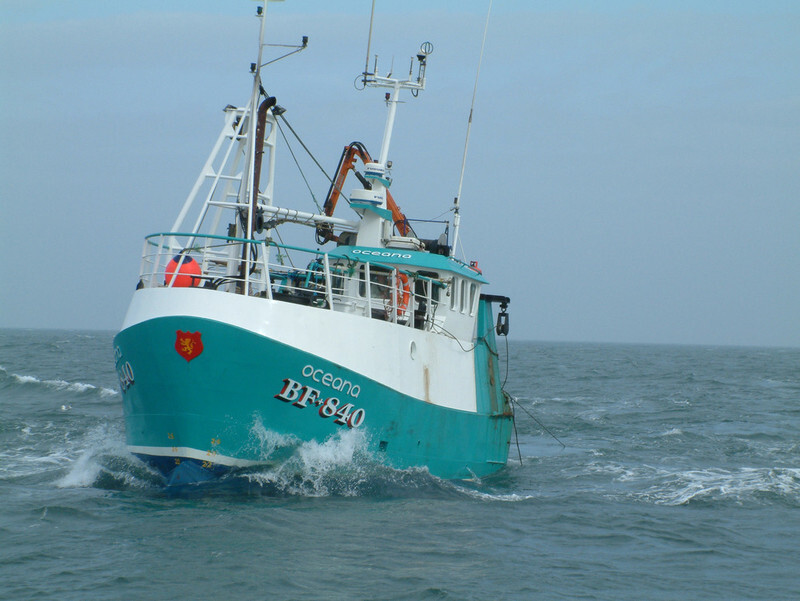 Vessel at sea